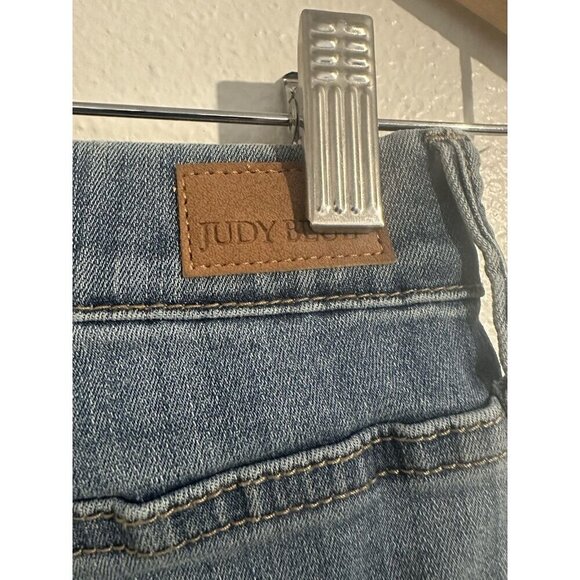 Judy Blue Santa Clara Pull On High Rise Slim Bootcut Jeans Boho Festival W 5/27 - Picture 6 of 14